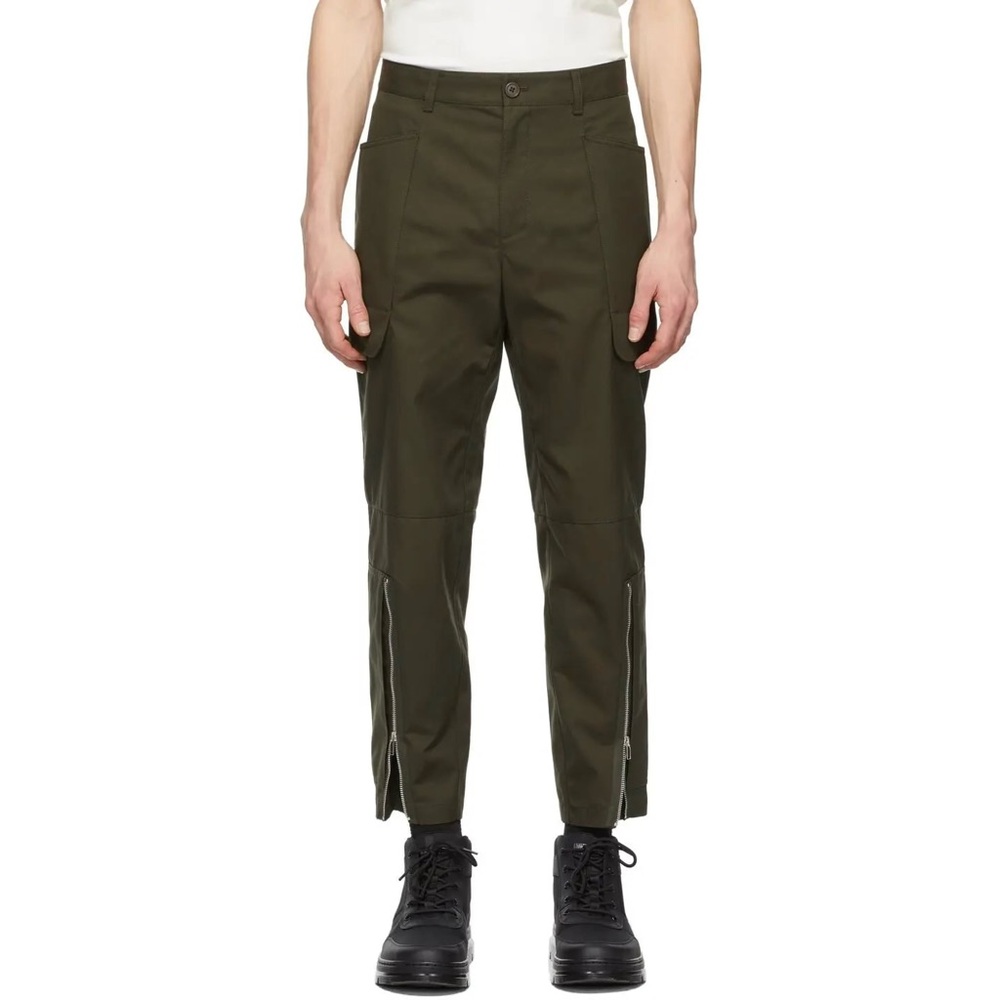 Helmut Lang Utility Cargo Pants in Hunter Sage